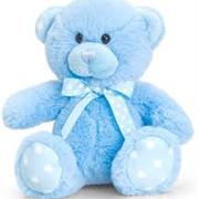 BLUE TEDDY BEAR