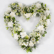 Mixed Flower Loose Style Heart