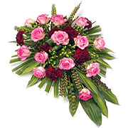 Single Ended Spray - Roses &amp; Carnations