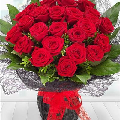 Two Dozen Red Roses